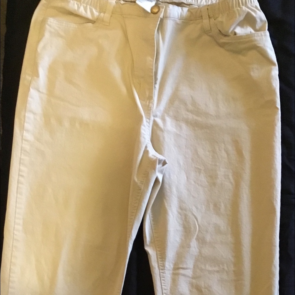 Khaki pants size 14